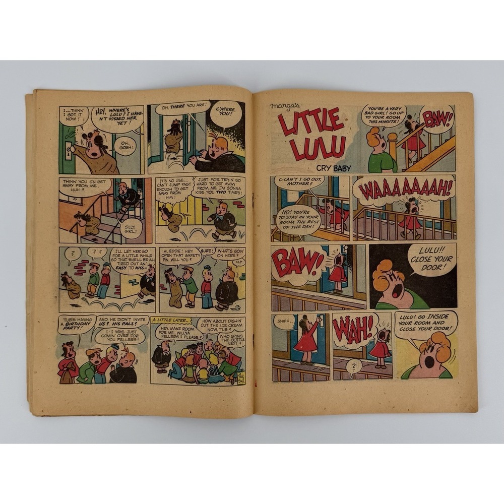 Dell Comics Marge's Little Lulu #31 1951 Golden Age Cry Baby Little Lulu Tubby - Picture 10 of 16